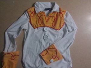 jessie shirt completed